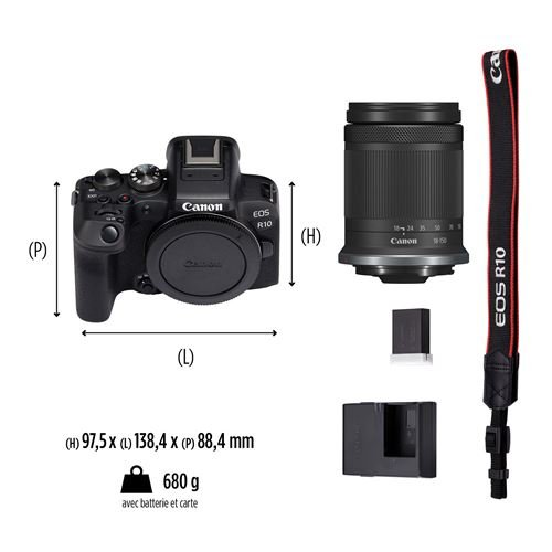 Canon EOS R10 + RF-S 18-150mm f/3.5-6.3 IS STM
